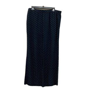 J. Jill Womens Multicolor Polka Dot Pull On Dress Pants